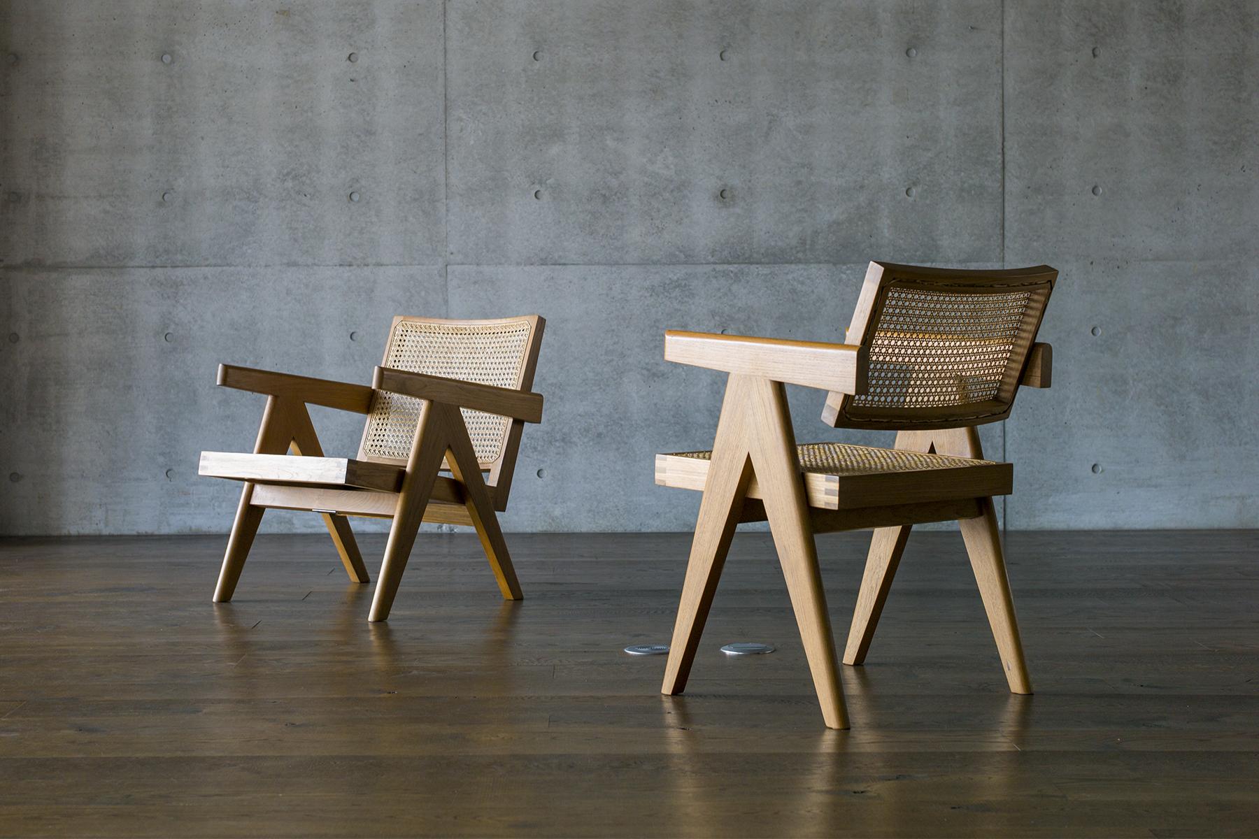 NEW国産リプロダクト Pierre Jeanneret ピエールジャンヌレリビング ...