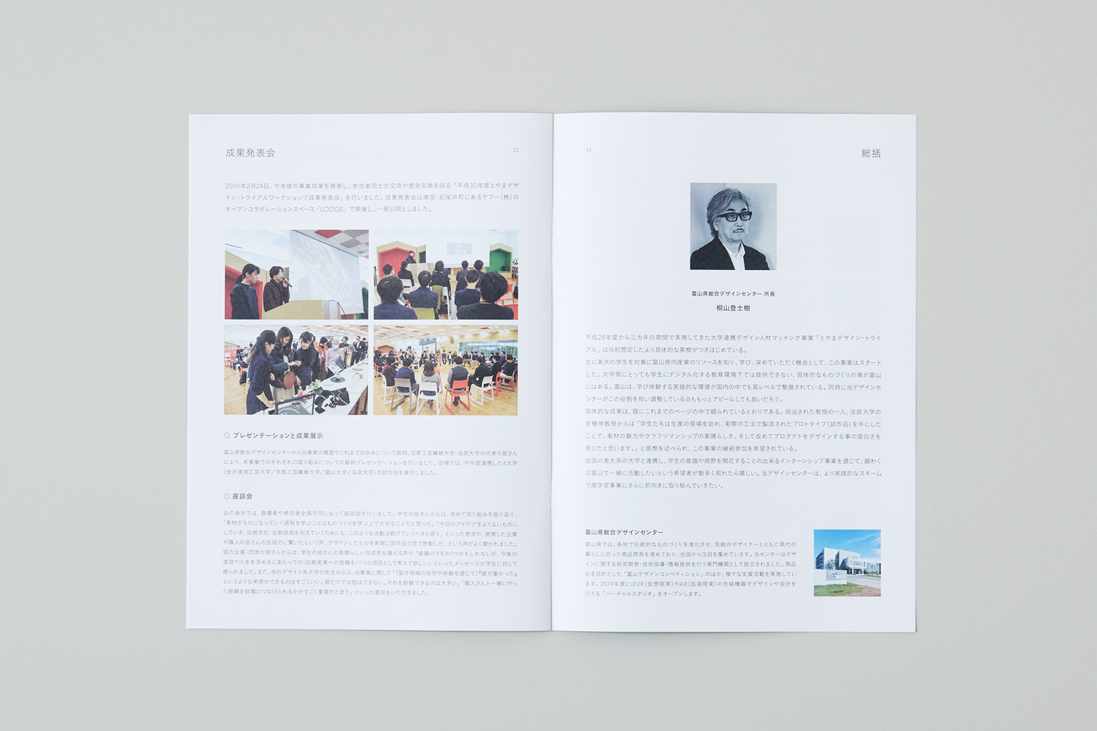Toyama Design Trial Annual Report